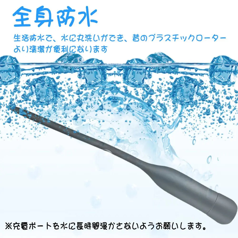 TaRiss's 尿道バイブ 尿道ブジー 尿道プラグ 10段階振動モード 静音防水 USB充電 多種用途 シリコン ブラック - TaRiss's