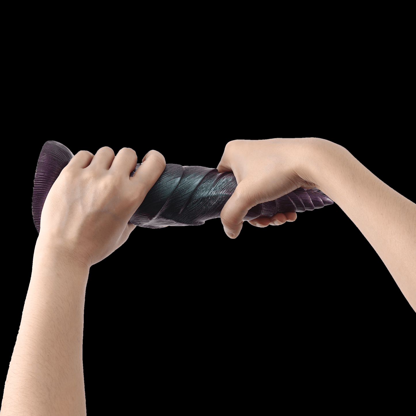 NIGHTLOOM アナルプラグ タケノコデザイン 凹凸あり 吸盤付き 液体シリコン 混色 5.5cmX25cm - TaRiss's