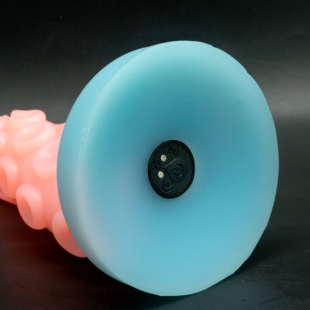 TaRiss's アナルバイブ 10種類振動モード リモコン付き 磁石吸引で充電 吸盤仕様 シリコン 7cmx20.5cm - TaRiss's