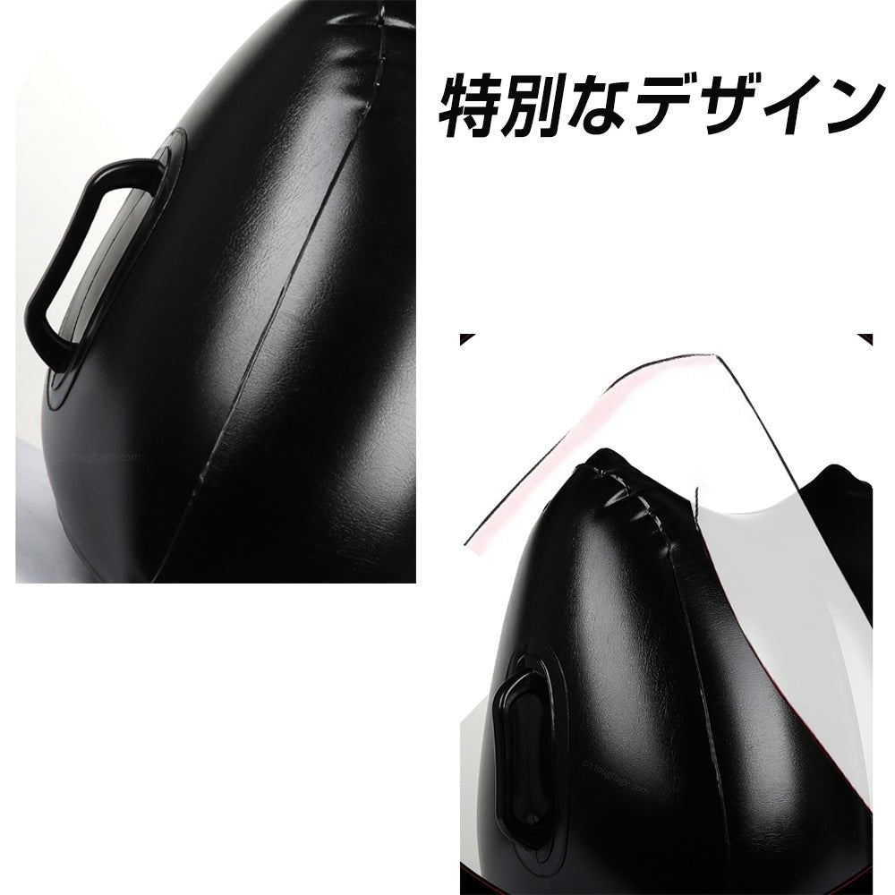 TaRiss's インフレータブルパッド セックス枕 持ち手あり エアクッション インフレート式 ポンプ付き 抱き枕 多用途 33cmx60cm - TaRiss's