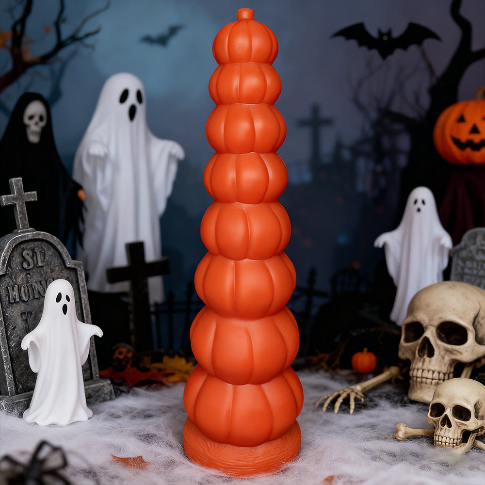 MinYn アナルプラグ かぼちゃ ハロウィン 液体シリコン 五つのサイズ MinYn