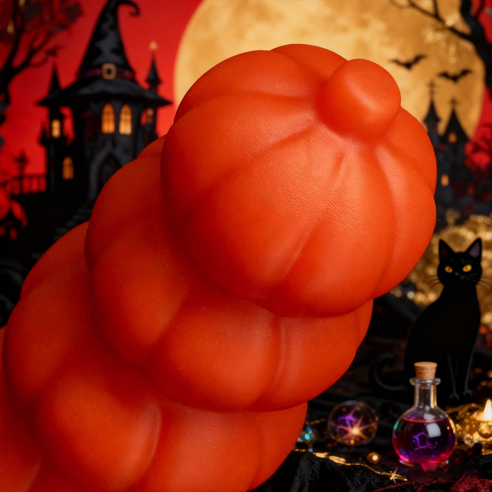 MinYn アナルプラグ かぼちゃ ハロウィン 液体シリコン 五つのサイズ MinYn
