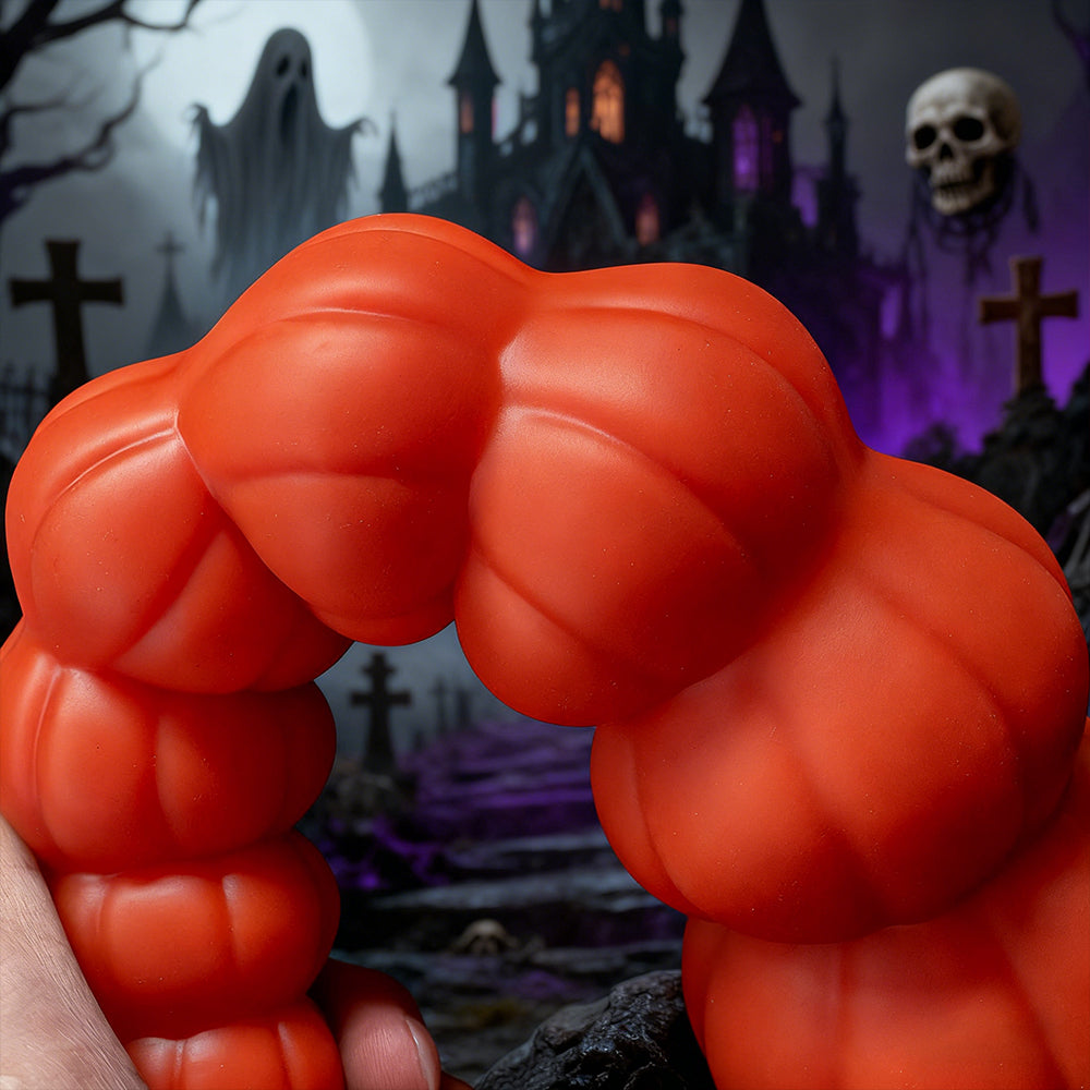MinYn アナルプラグ かぼちゃ ハロウィン 液体シリコン 五つのサイズ MinYn
