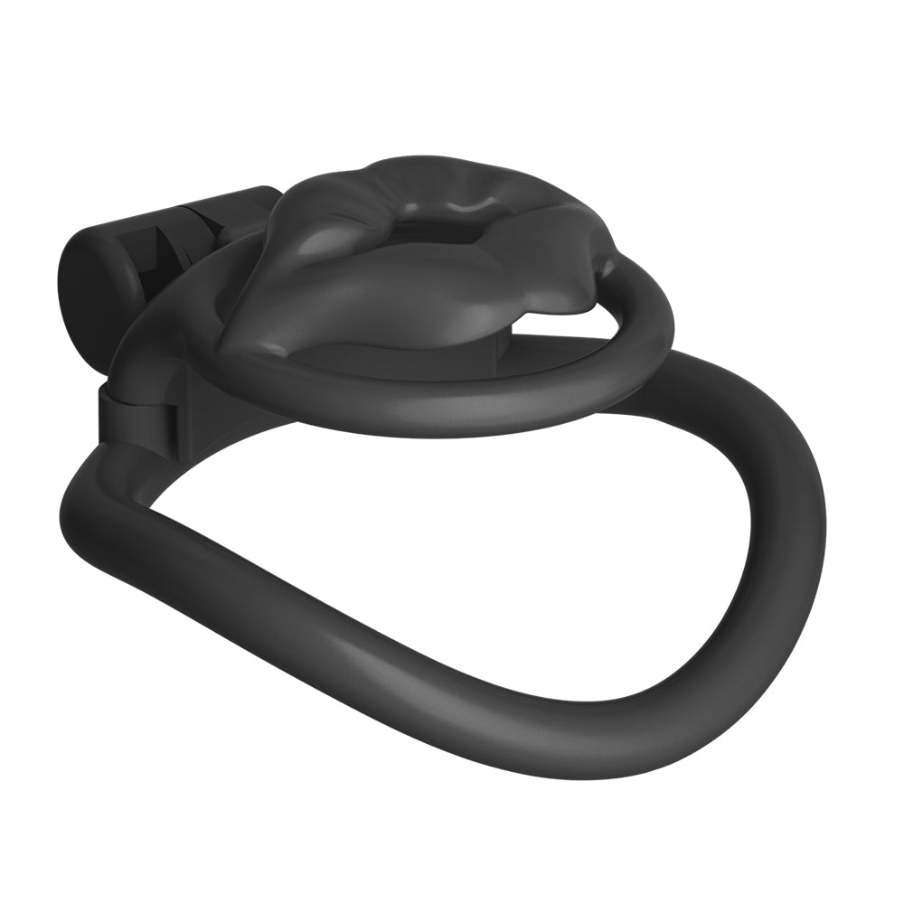MinYn リップ 貞操具 長時間装着可能 樹脂製品 鍵付き 男性用 SM 外出用可