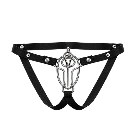 MinYn 貞操具 長時間装着可能 ステンレス 鍵付き 男性用 SM 外出用可 MinYn