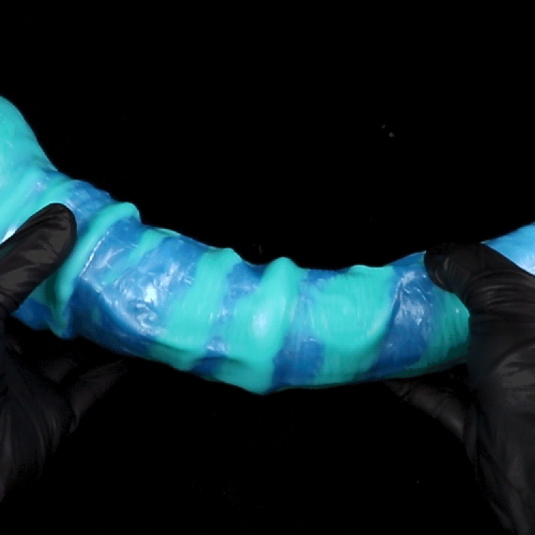 MAPARON アナルプラグ 電動式 模擬射精付き 凹凸あり 吸盤付き 液体シリコン