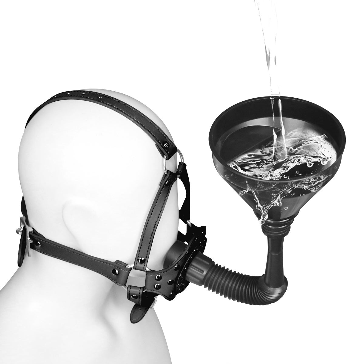 MAPARON 束縛マスク 口枷 SMプレイ 飲尿器 強制飲尿プレイ MAPARON