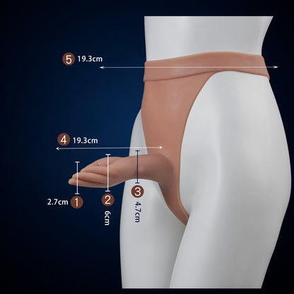 MAPARON パンツ アナルプラグ付き 液体シリコン