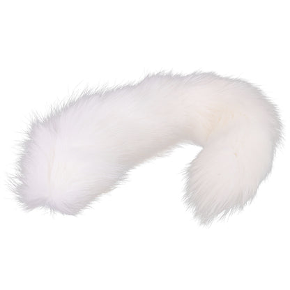 TaRiss's 狐の尻尾 尻尾部品 単用不可 一本の尻尾 異なる長さ フェイクファー ホワイト - TaRiss`s