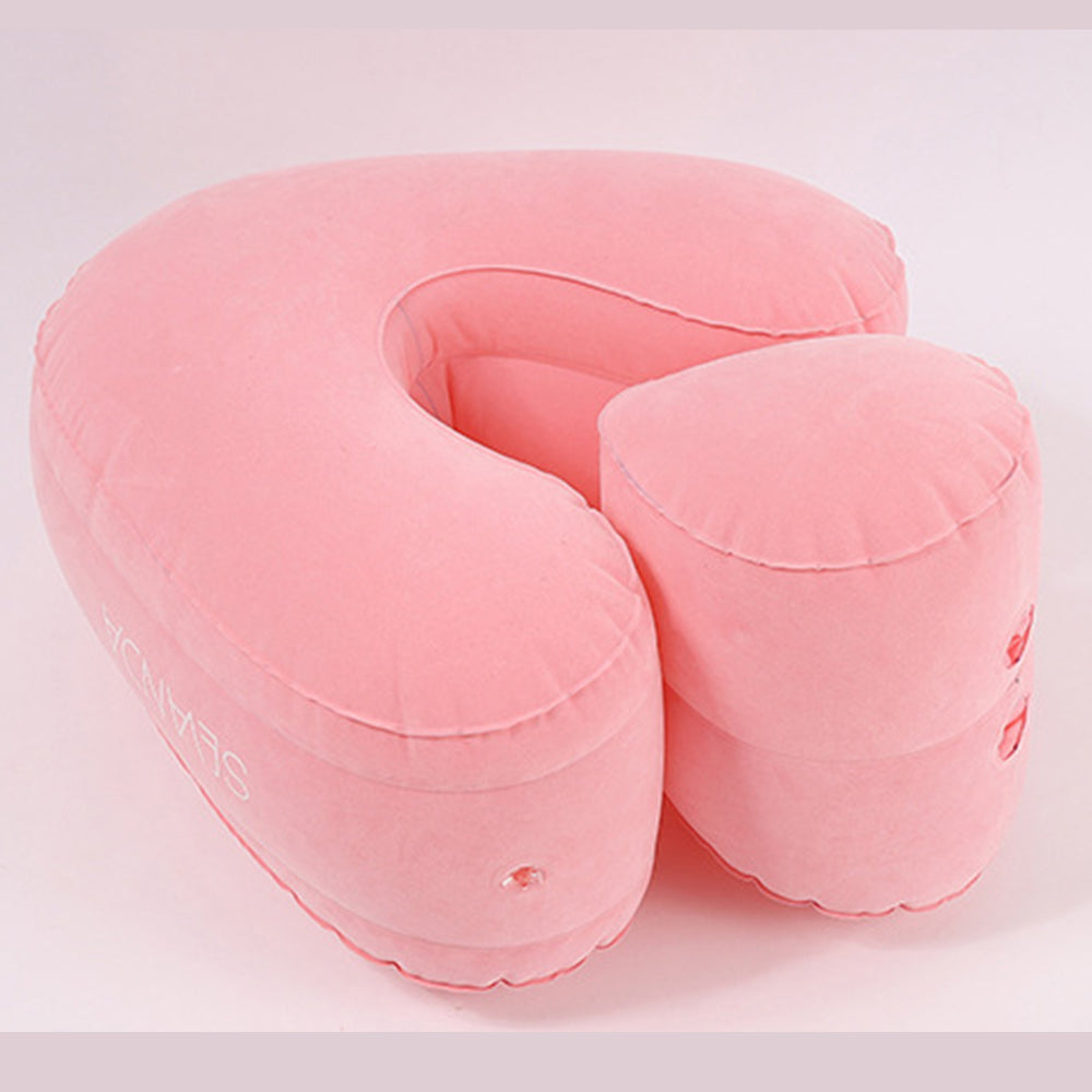 TaRiss's 3点セット インフレータブルパッド セックス枕 腰枕 インフレート式 ポンプ付き ハート形 水滴形 穴あき 多用途 体位変換