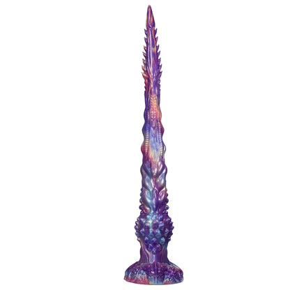 MAPARON 超長いアナルプラグ アナル開発 凹凸あり 吸盤付き 液体シリコン 7.3x51cm「風の翼」 - TaRiss's