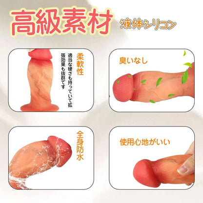 MAPARON アナルプラグ ディルド アナル開発 吸盤付き 凹凸あり 玉なし シリコン - TaRiss's