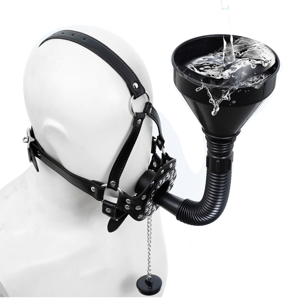 MAPARON 束縛マスク 口枷 SMプレイ 飲尿器 強制飲尿プレイ MAPARON