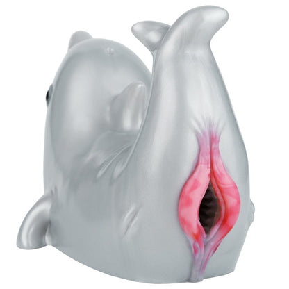 MAPARON イルカ オナホ オナホール ダブルホール 繰り返し使用 オナホ 肉厚ホール 高弾力 非貫通 超強刺激 液体シリコン - TaRiss's