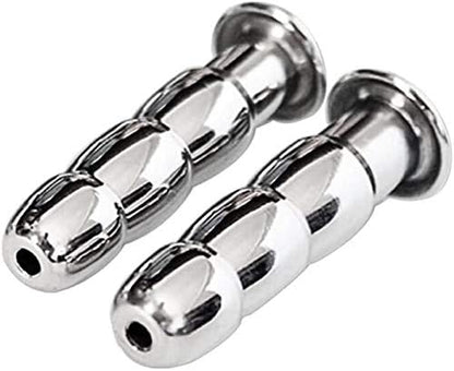MAPARON 2点セット 通貫尿道プラグ 尿道責め 尿道拡張 3ビーズ形 金属 11·12mm 上級者向け - TaRiss's