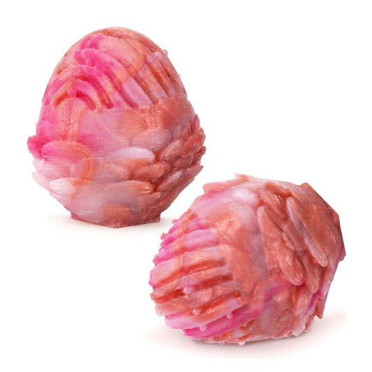 MAPARON 2点セット アナルピーズ 凹凸あり シリコン 3.2cmx3.6cm - TaRiss's