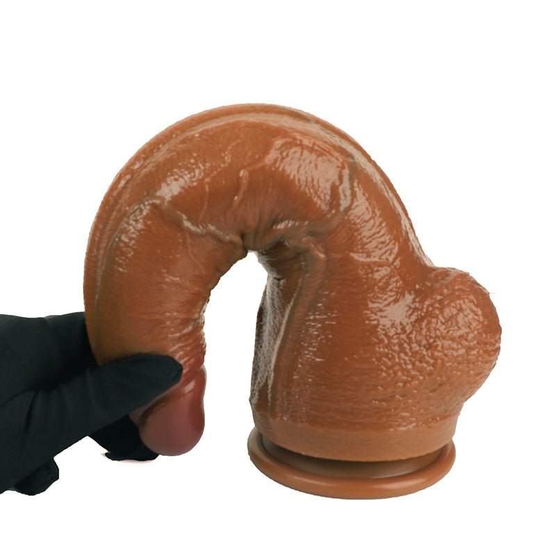 MAPARON ディルド アナルプラグ 2層構造 吸盤仕様 液体シリコン製 三つのサイズ - TaRiss's