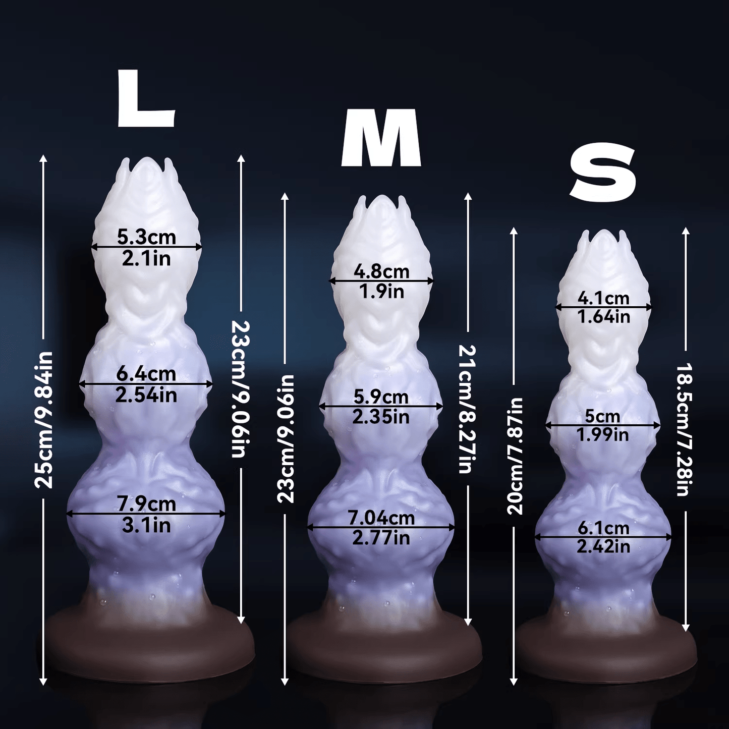 MAPARON アナルプラグ 模擬射精付き 凹凸あり 吸盤付き 液体シリコン - TaRiss's