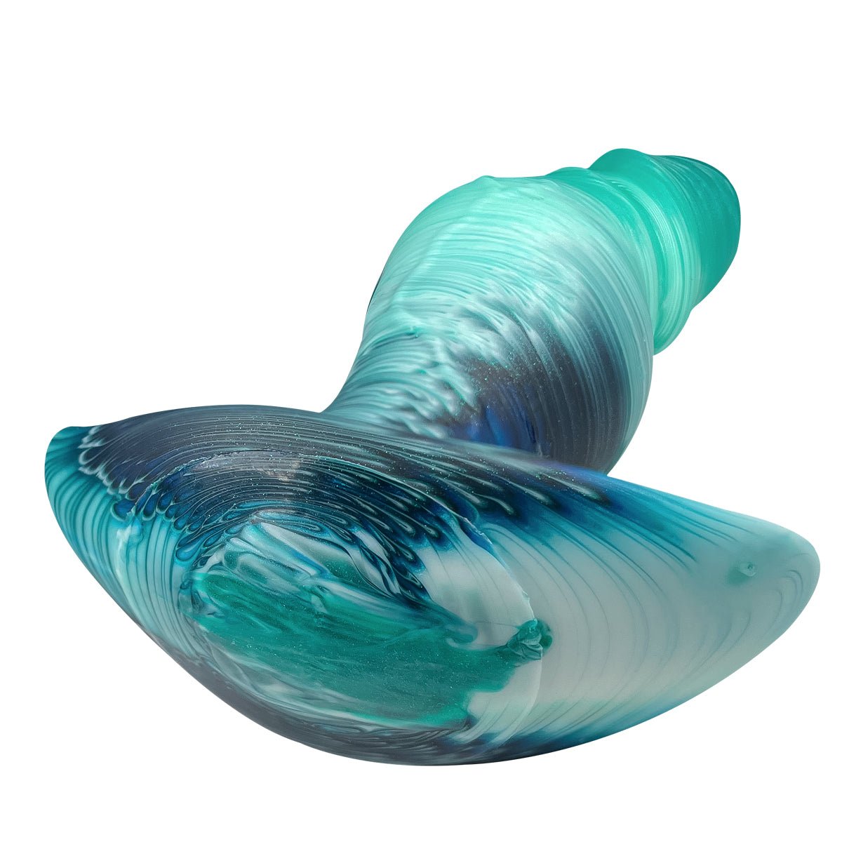 MAPARON アナルプラグ アンカー形台座 液体シリコン 混色仕様 三つのサイズ - TaRiss's