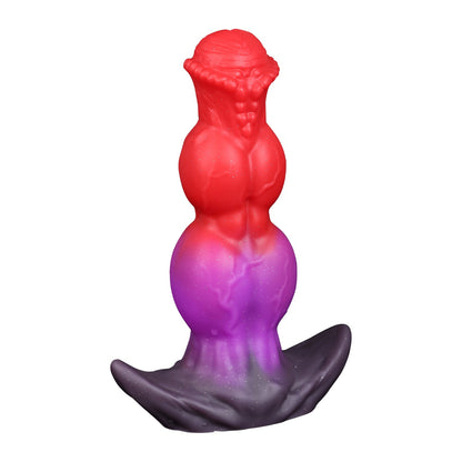 MAPARON アナルプラグ 模擬射精付き 凹凸あり アンカー形台座 液体シリコン - TaRiss's