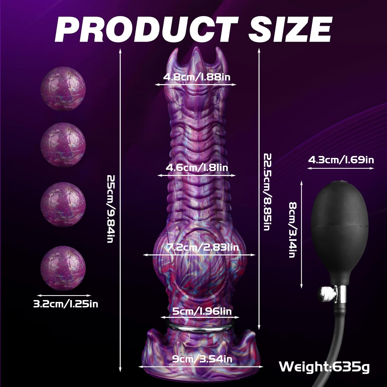 MAPARON ウォーレン サンラン器 インフレート式 アナルプラグ 液体シリコン - TaRiss's