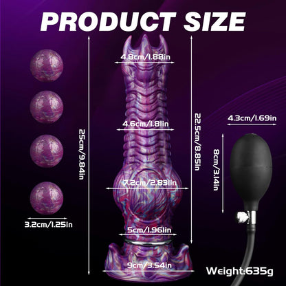 MAPARON ウォーレン サンラン器 インフレート式 アナルプラグ 液体シリコン - TaRiss's