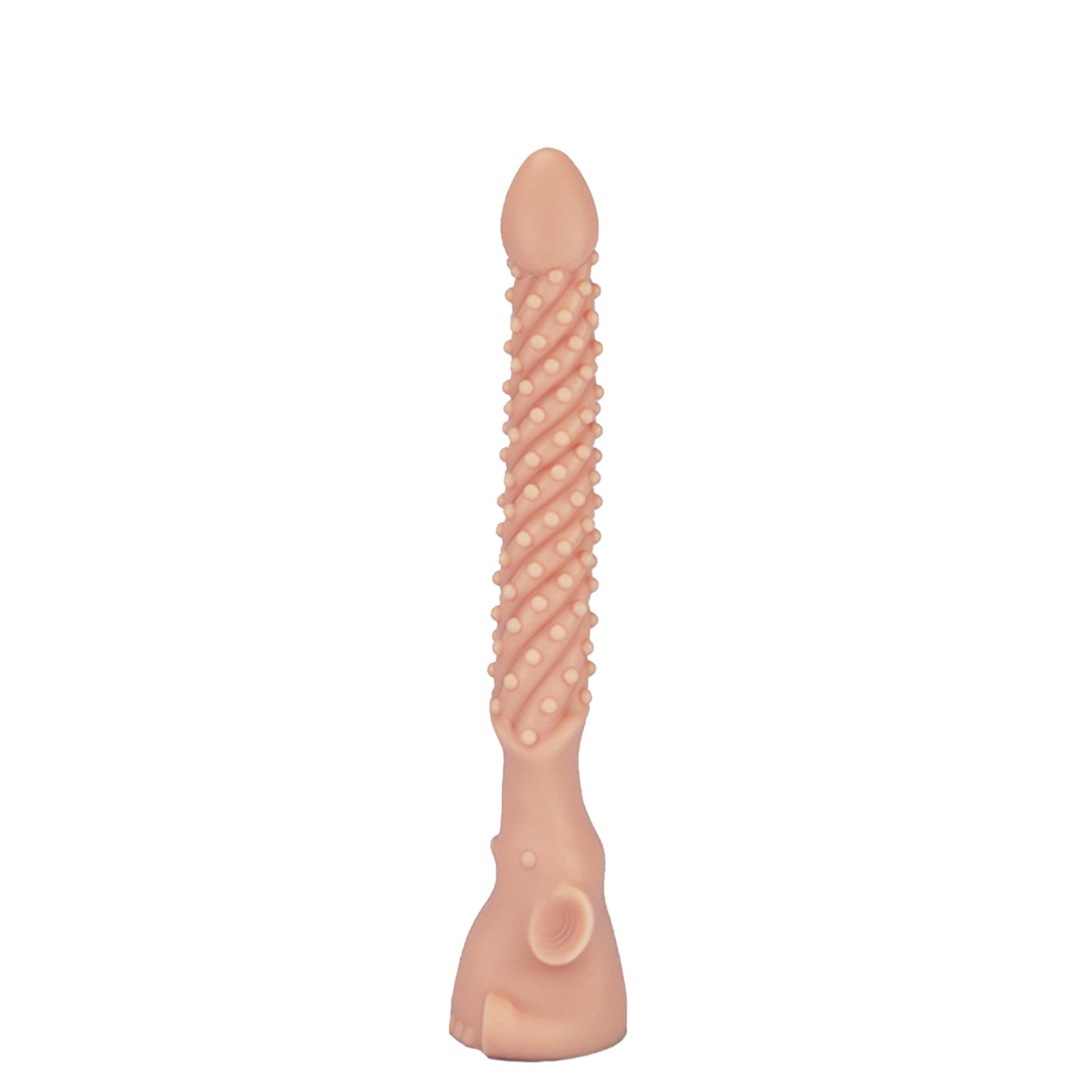 MAPARON 象さん アナルプラグ 凹凸あり イボ付き 台座付き 三つのサイズ 液体シリコン - TaRiss's