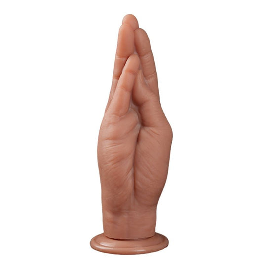 MAPARON アナルプラグ アナル開発 手の形 凹凸あり 液体シリコン - TaRiss's