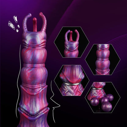 MAPARON サンラン器 アナル玉4点 インフレート式 アナルプラグ 混色仕様 パープル - TaRiss's