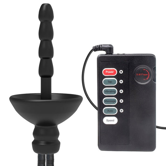 MAPARON 尿道プラグ 尿道ブジー パルス 電気ショック 4ビーズ 尿道責め 尿道拡張 ペニス刺激 男性用 上級者に向け SM 5mm 8mm - TaRiss's