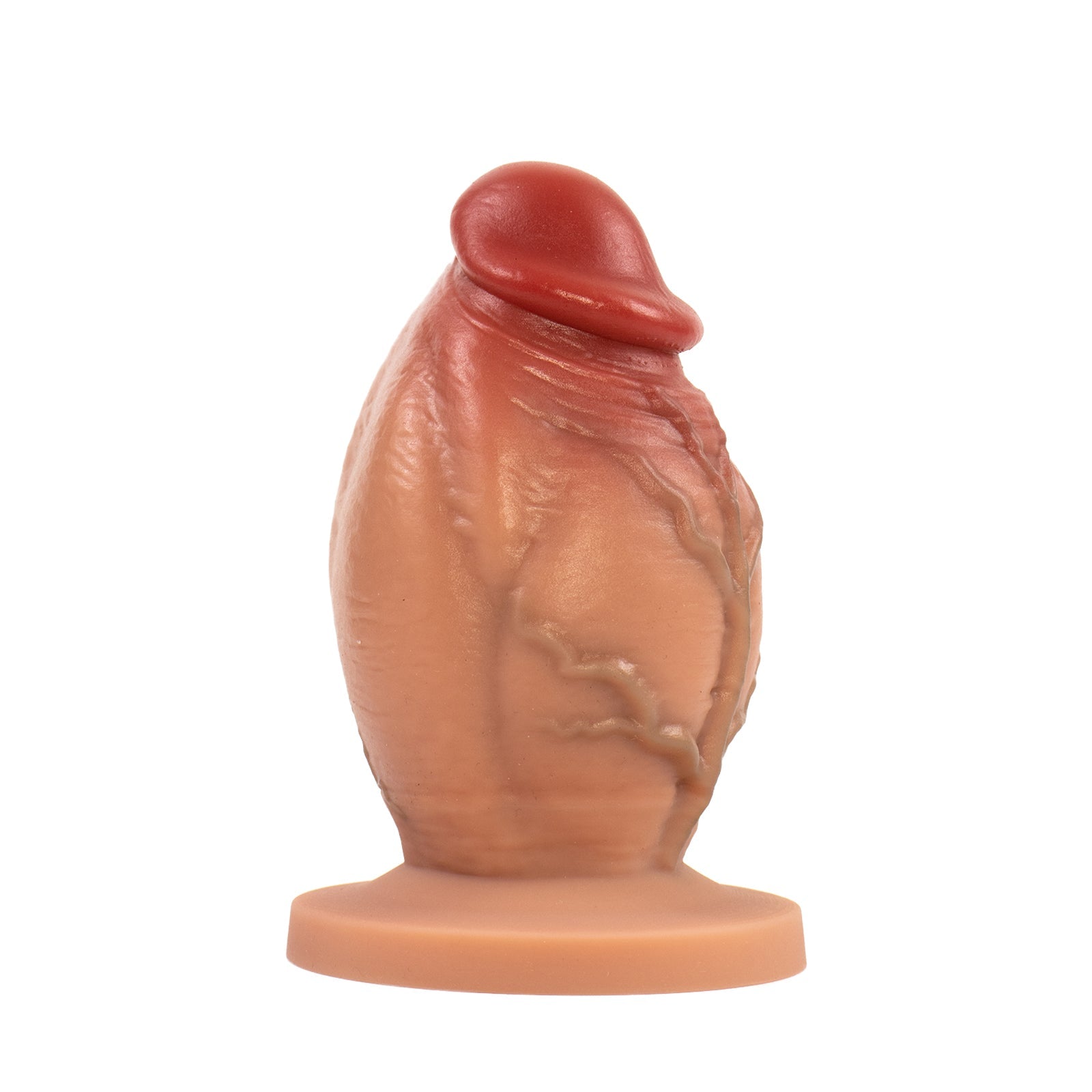 MAPARON ディルド アナルプラグ 吸盤付き 玉無し 凹凸あり 液体シリコン - TaRiss's