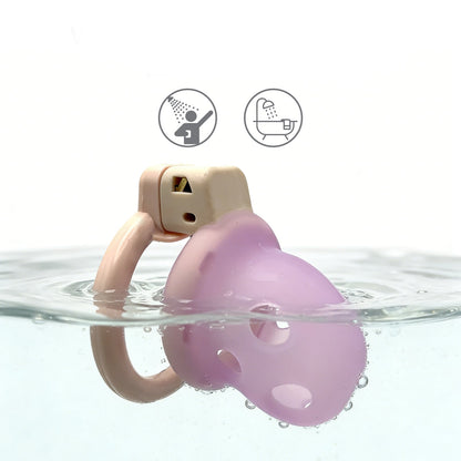 MAPARON 貞操帯 貞操具 シリコン 調節可能 鍵付き 男性用 - TaRiss's