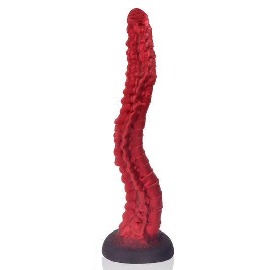 MAPARON 脊椎 アナルプラグ 凹凸あり 吸盤付き 液体シリコン - TaRiss's