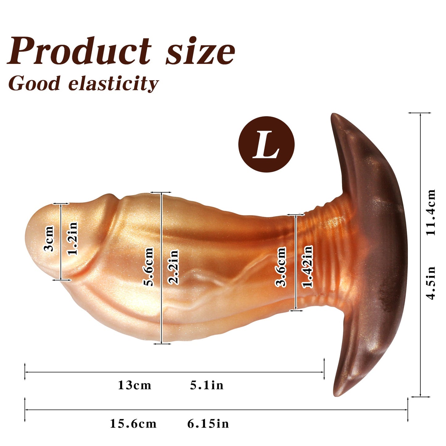 MAPARON ディルド アンカー形台座 吸盤付き 液体シリコン - TaRiss's