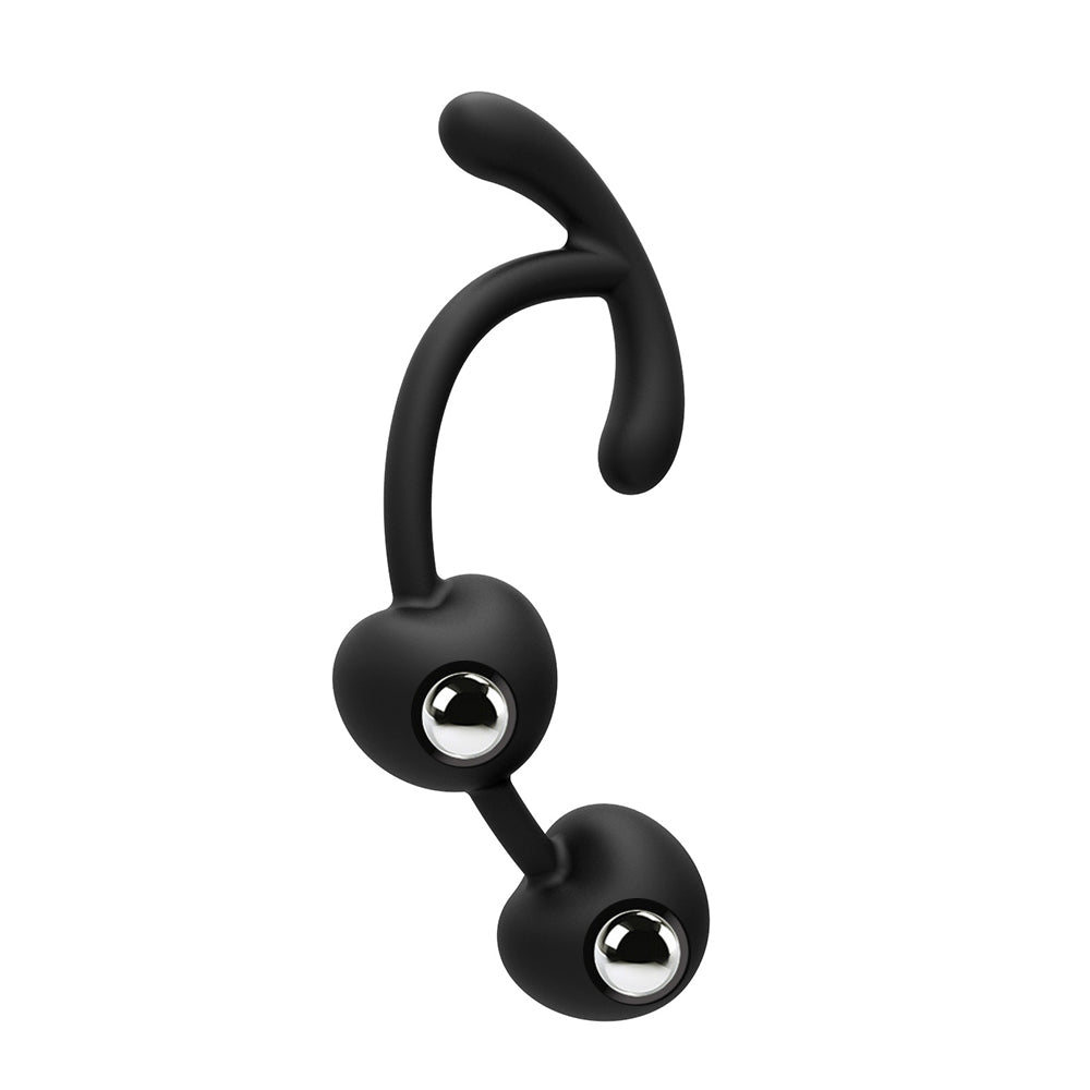 MAPARON アナルビーズ アナルプラグ ボール内蔵 アンカー形台座 外出用可 シリコン - TaRiss's