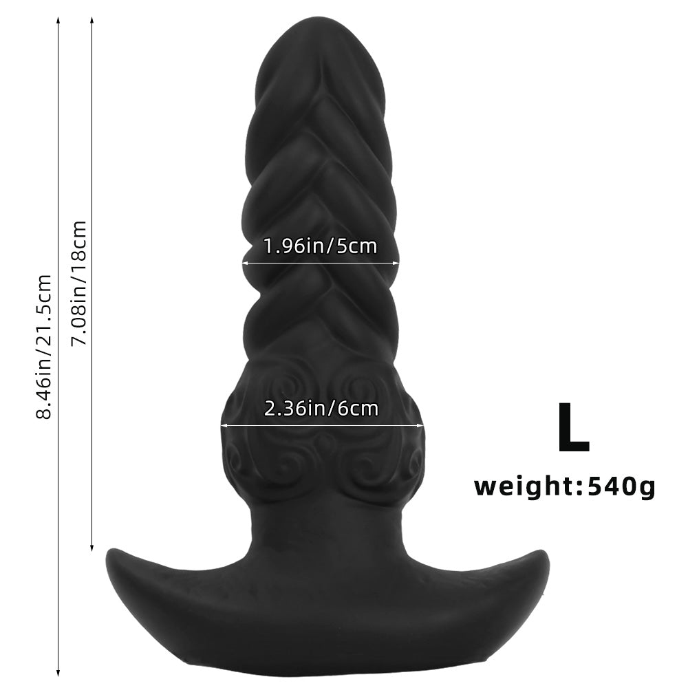 MAPARON アナルプラグ アンカー形台座 液体シリコン 三つのサイズ - TaRiss's