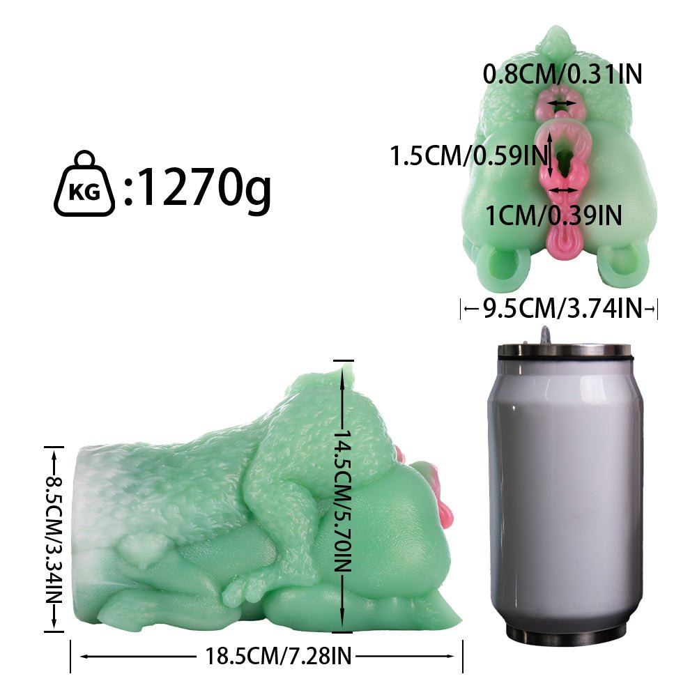 MAPARON オナホール ダブルホール オナホ 凹凸あり 非貫通 多種用途 液体シリコン - TaRiss's
