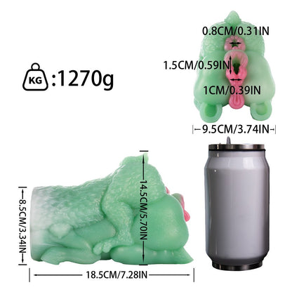 MAPARON オナホール ダブルホール オナホ 凹凸あり 非貫通 多種用途 液体シリコン - TaRiss's