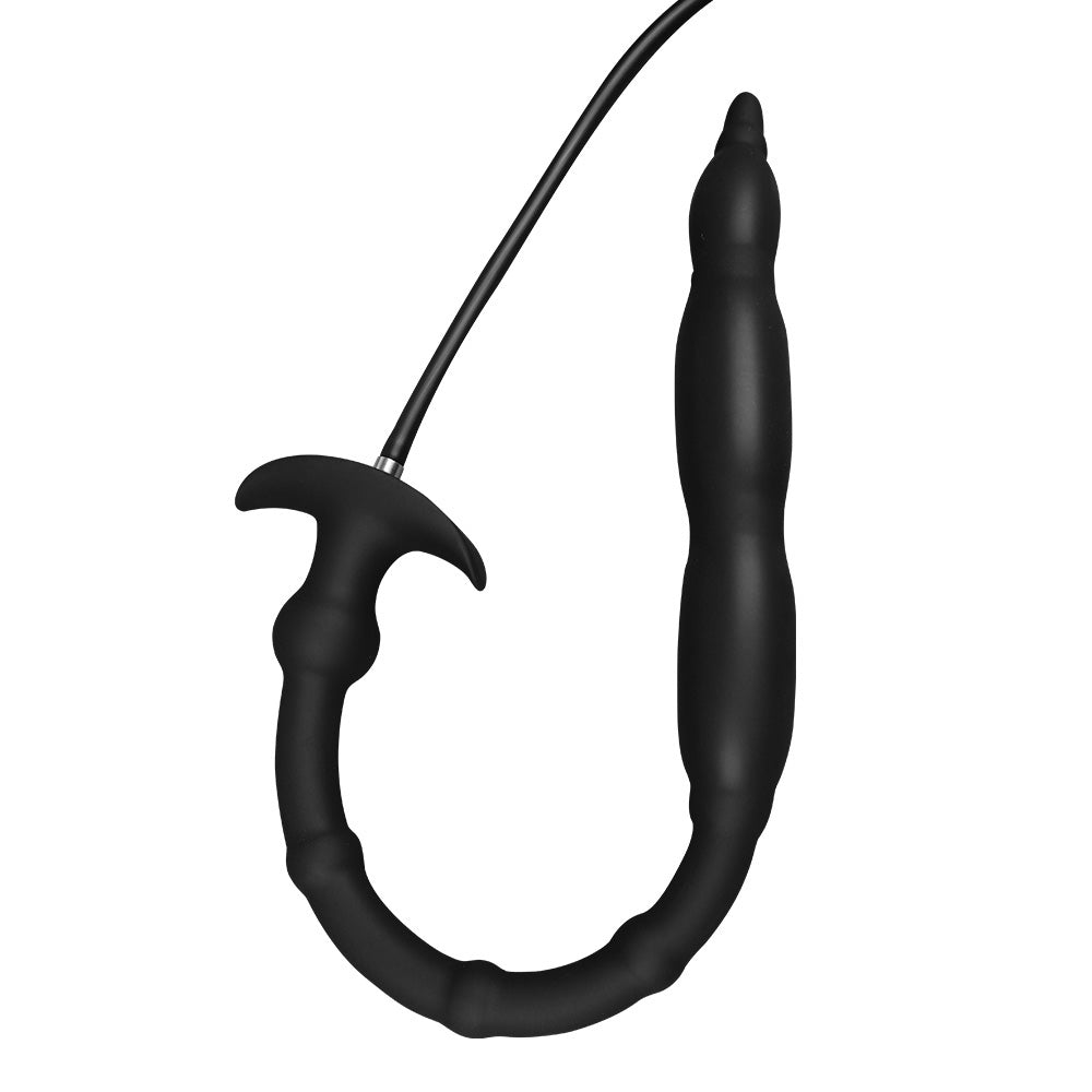 MAPARON インフレート式アナルプラグ アナル拡張 空気注入式 手動 シリコン - TaRiss's