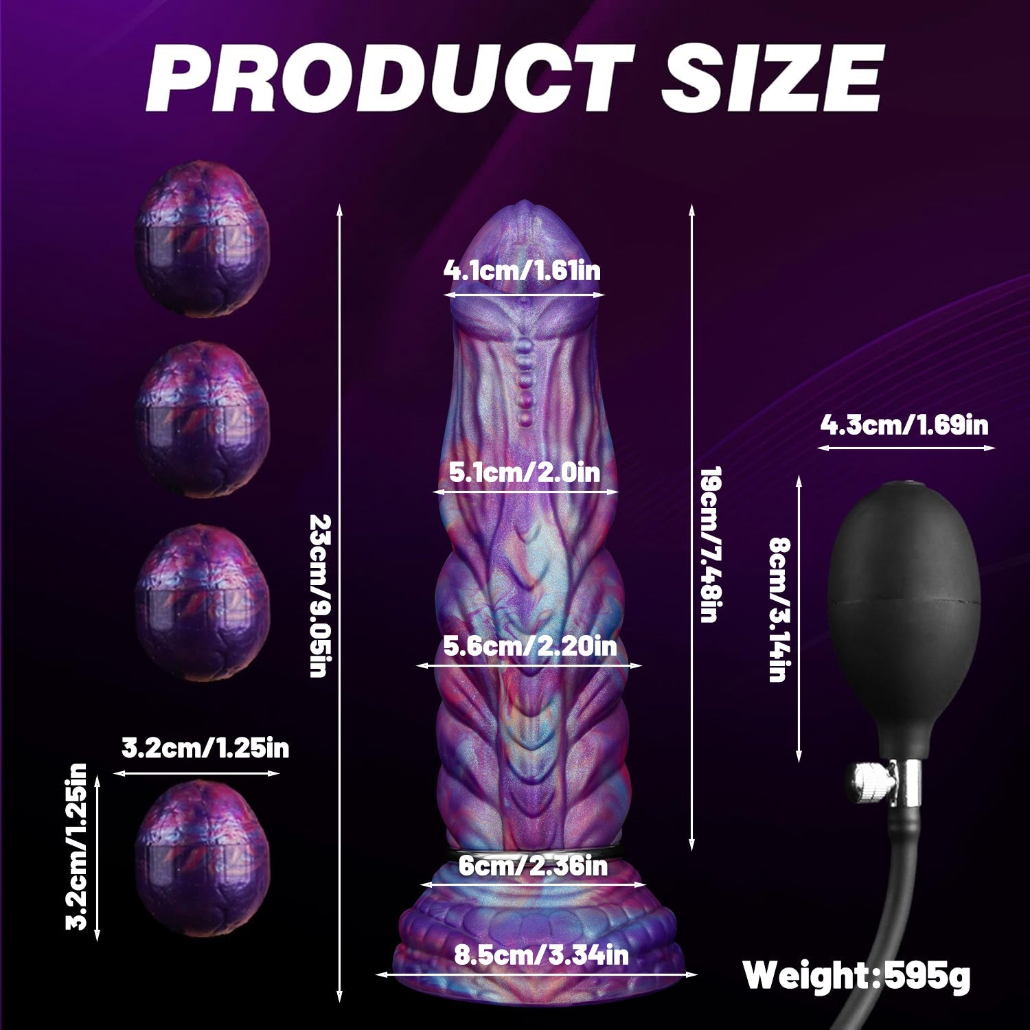 MAPARON サンラン器 インフレート式 アナルプラグ 液体シリコン - TaRiss's