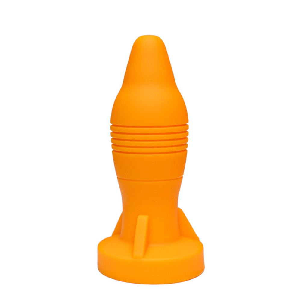 MAPARON アナルプラグ 凹凸あり 吸盤付き シリコン 6cmx19.5cm - TaRiss's