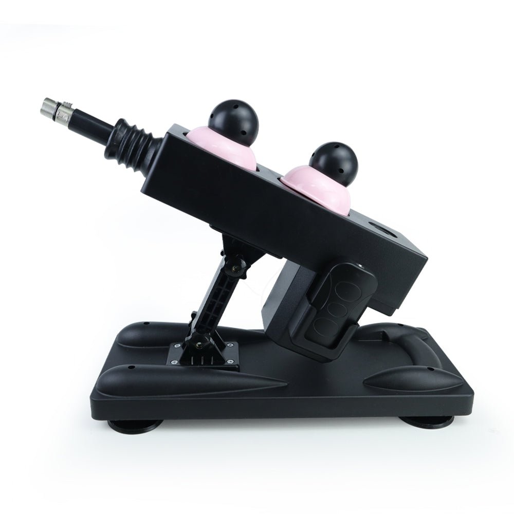 MAPARON 7点セット 電動ピストン機 電動マシーン 二つのアタッチメント付き 模擬射精可能 スピード調整可能 多種用途 全自動 ブラック - TaRiss's