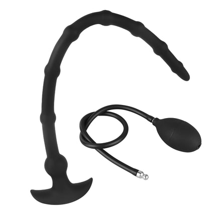 MAPARON インフレート式アナルプラグ アナル拡張 空気注入式 手動 シリコン - TaRiss's