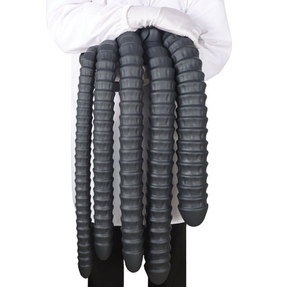 MAPARON ハリガネムシ アナルプラグ ブラック 吸盤付き 液体シリコン - TaRiss's