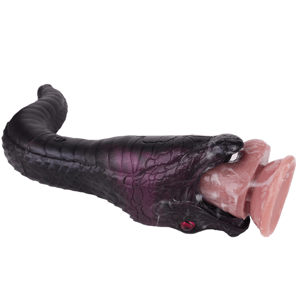 MAPARON ヘビ オナホール オナホ ペニス刺激 アナルプラグ 凹凸あり 非貫通 多種用途 液体シリコン - TaRiss's