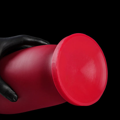 MAPARON レッド アナルプラグ 吸盤付き 液体シリコン 七つのサイズ - TaRiss's