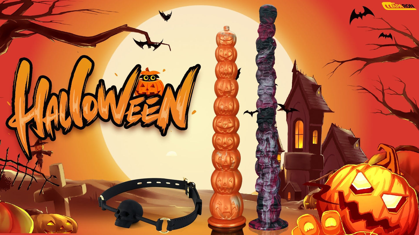 MAPARON アナルプラグ ハロウィン 二種類 液体シリコン - TaRiss's