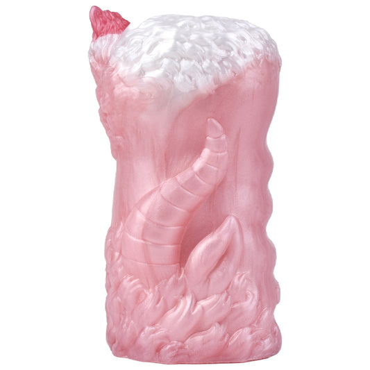 MAPARON ヤギ オナホール オナホ ペニス刺激 アナルプラグ 凹凸あり 貫通式 多種用途 液体シリコン 8.9cmx16.5cm - TaRiss's