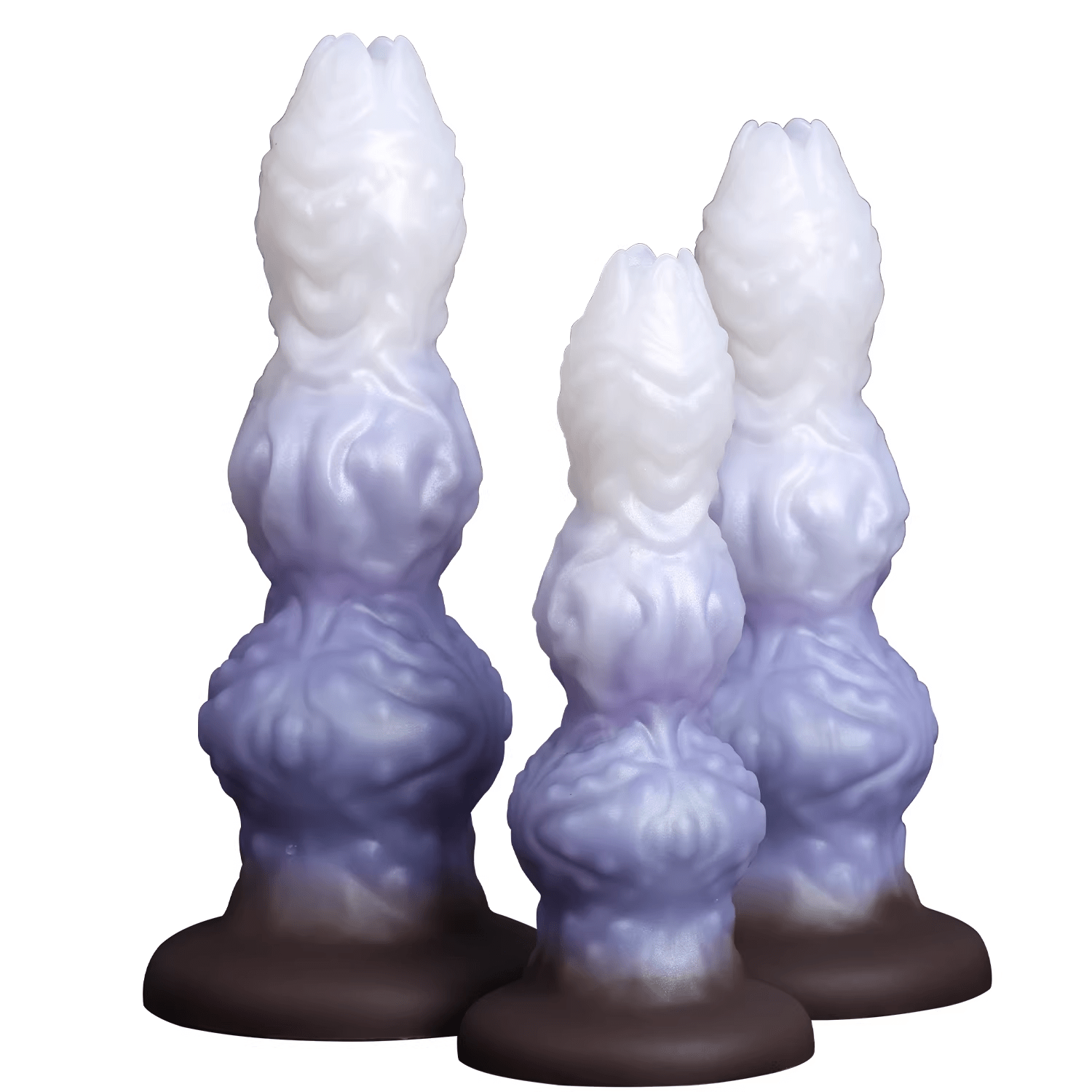 MAPARON アナルプラグ 模擬射精付き 凹凸あり 吸盤付き 液体シリコン - TaRiss's