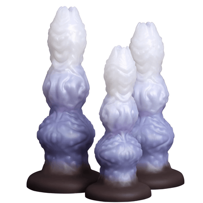 MAPARON アナルプラグ 模擬射精付き 凹凸あり 吸盤付き 液体シリコン - TaRiss's